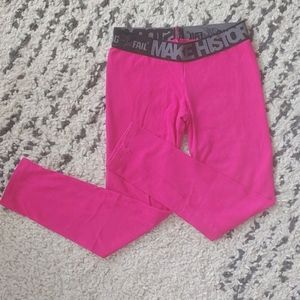 Flag Nor Fail FNF Hot Pink Cotton Leggings